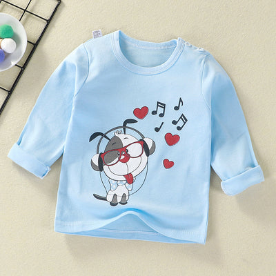 Camiseta de Manga Larga para Niños - Primavera y Otoño - Image 22