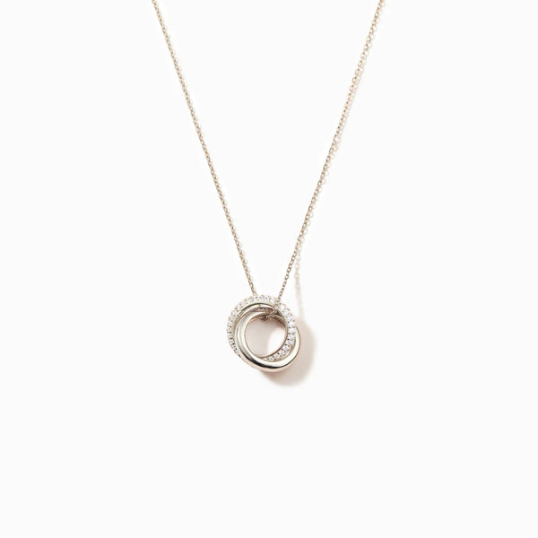 Collar de Plata Esterlina 925 Entrelazado para Mujer - Image 5