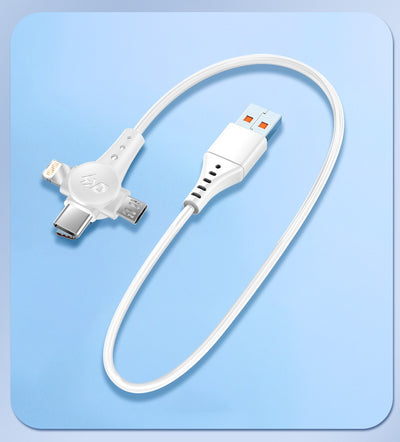 Cable de Carga Rápida 3 en 1 Retráctil Type-C Android - Image 12