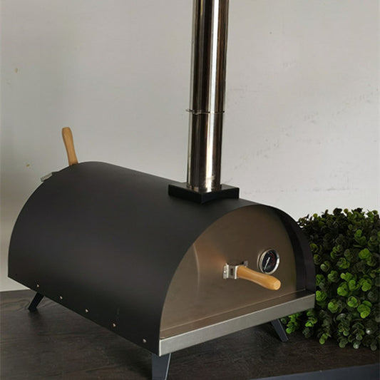Estufa Portátil de Pellets con Aislamiento Térmico para Camping