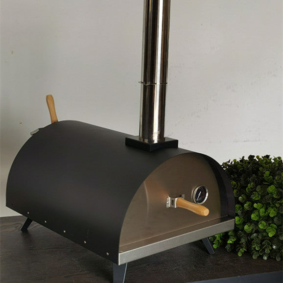 Estufa Portátil de Pellets con Aislamiento Térmico para Camping