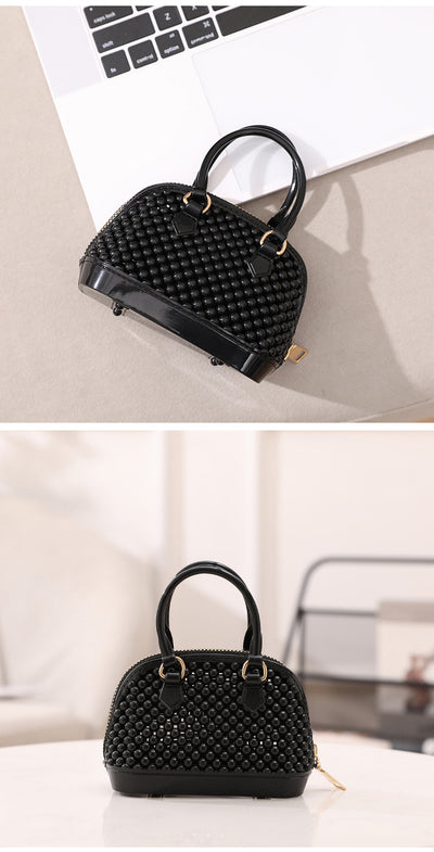 Bolso Transparente Estilo Coreano con Detalles Calados - Image 27