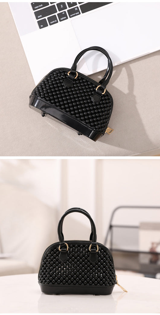 Bolso Transparente Estilo Coreano con Detalles Calados - Image 27