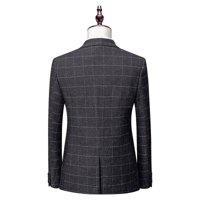 Traje Ejecutivo Slim Fit Coreano para Novio y Eventos Formales - Image 5