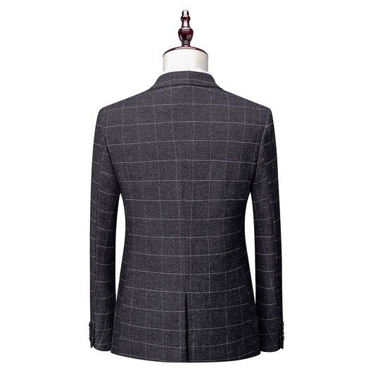Traje Ejecutivo Slim Fit Coreano para Novio y Eventos Formales - Image 5