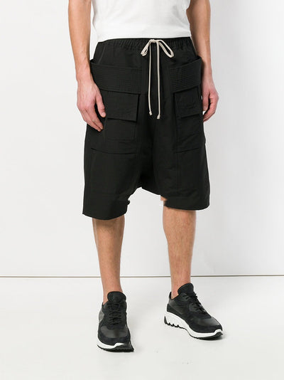 Pantalones Cortos Deportivos Harem Cropped Estilo Street Dark - Image 3