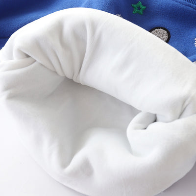 Suéter Navideño para Bebé con Muñeco de Nieve y Forro de Terciopelo - Image 17