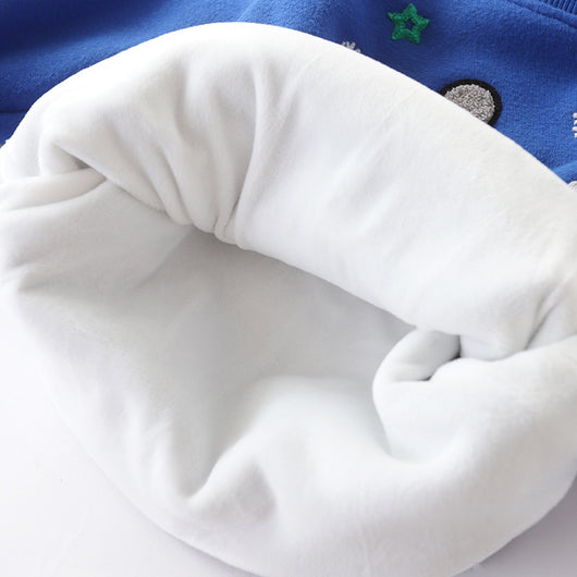 Suéter Navideño para Bebé con Muñeco de Nieve y Forro de Terciopelo - Image 17