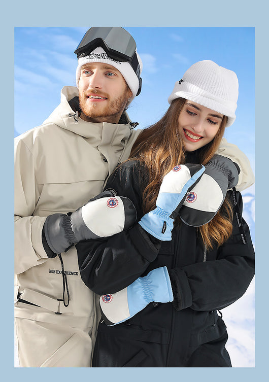 Guantes de Snowboard para Mujer Impermeables con Pantalla Táctil y Forro Térmico - Image 22