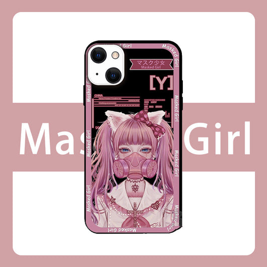 Funda para Teléfono Estilo Minimalista con Estampado de Chica - Image 7