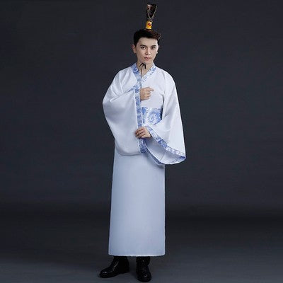 Traje Tang Primavera Otoño - Ropa Tradicional China para Hombre - Image 12