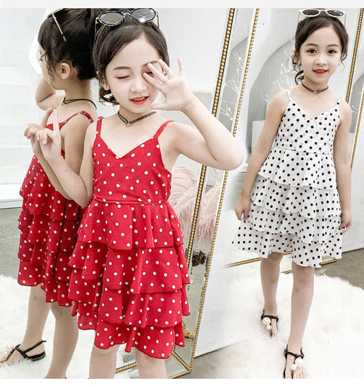 Vestido Princesa Coreano de Gasa para Bebé Niña - Image 5