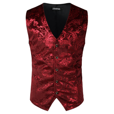 Chaleco Steampunk Dorado para Hombre - Traje Elegante sin Mangas - Image 22