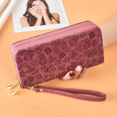 Cartera Larga Multifuncional para Mujer con Compartimento para Celular - Image 8