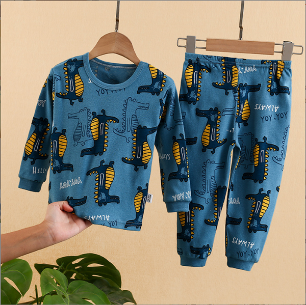 Pijama Infantil de Algodón con Estampados Divertidos