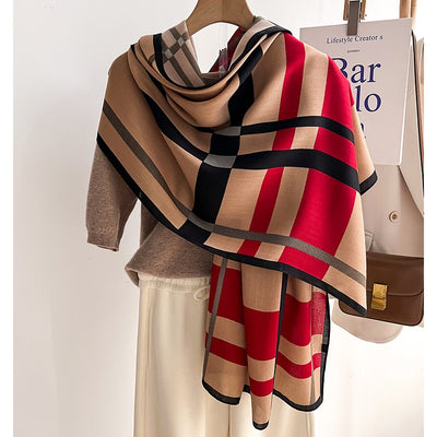 Bufanda Térmica de Otoño e Invierno - Abrigo Suave y Elegante - Image 19