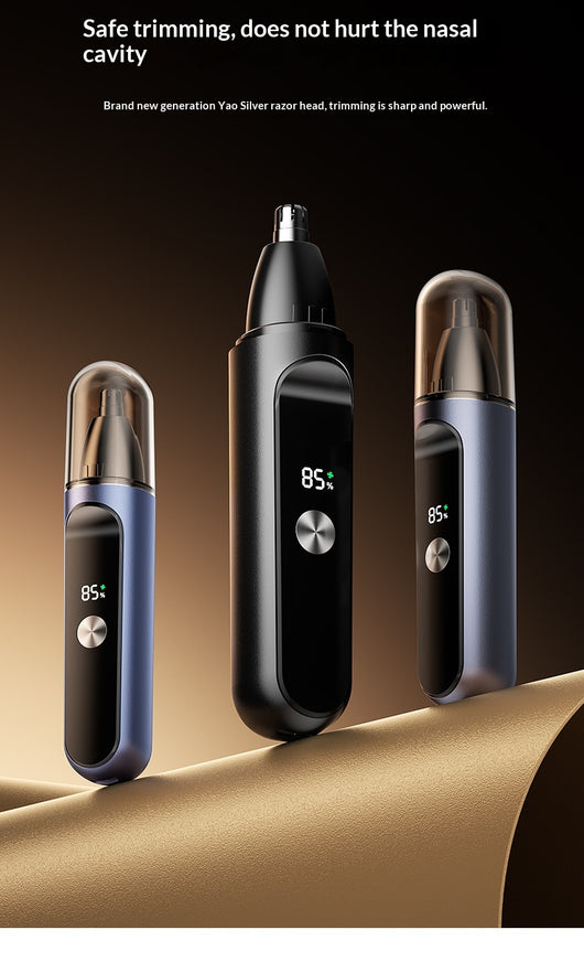 Recortador Eléctrico Recargable para Vello Nasal y Oídos - Image 7