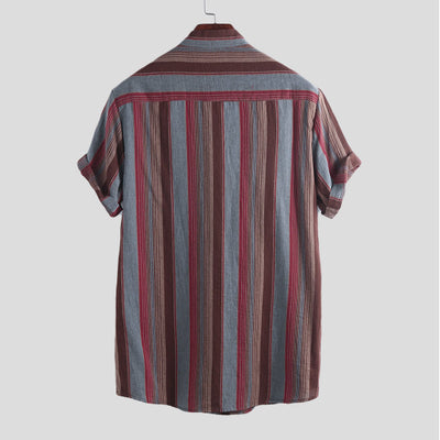 Camisa Hawaiana Estilo Explosión con Estampado de Solapa para Hombre - Image 2