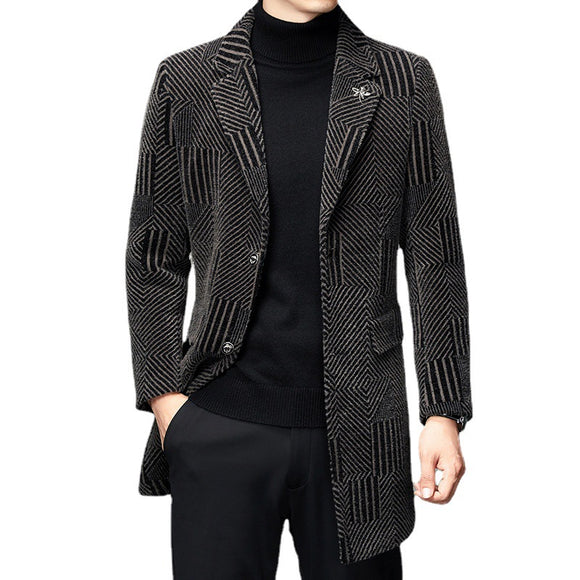 Chaqueta Cortavientos para Hombre Otoño Invierno