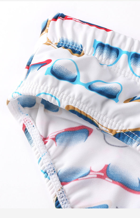 Traje de Baño Estampado de Nylon para Hombre - Image 16