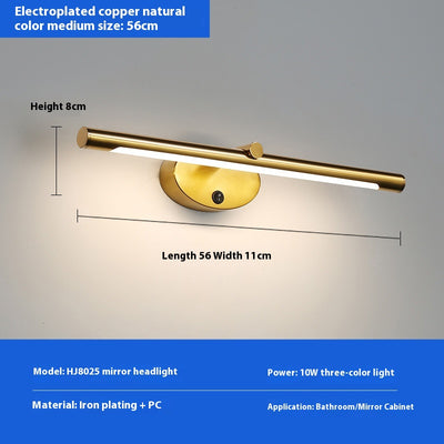 Lámpara LED Espejo Baño Moderno Impermeable Pared Recámara - Image 6