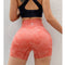 Shorts Ajustados Camuflaje Cintura Alta para Mujer Verano