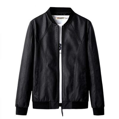 Chaqueta de Cuero Premium para Hombre - Abrigo Grueso y Cálido - Image 6