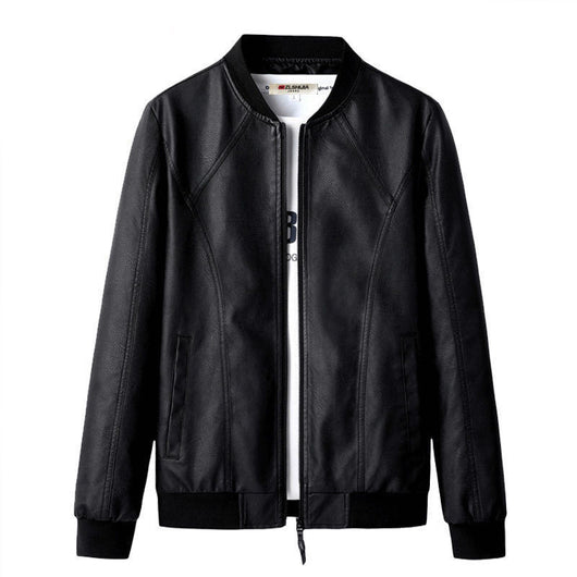 Chaqueta de Cuero Premium para Hombre - Abrigo Grueso y Cálido - Image 6