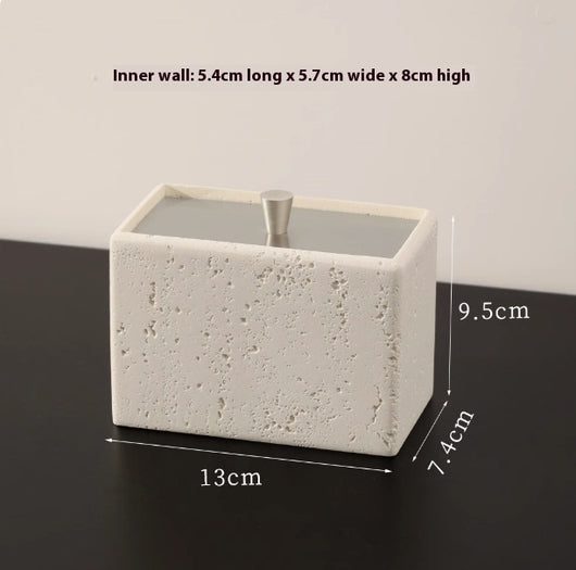 Dispensador de Palillos Doble Compartimento Feng Cotton - Diseño Lujo para el Hogar - Image 2