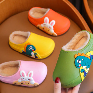 Pantuflas Infantiles Invierno Impermeables Antideslizantes Cálidas