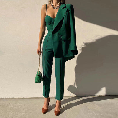Pantalones Rectos Ejecutivos de Invierno para Mujer - Image 11