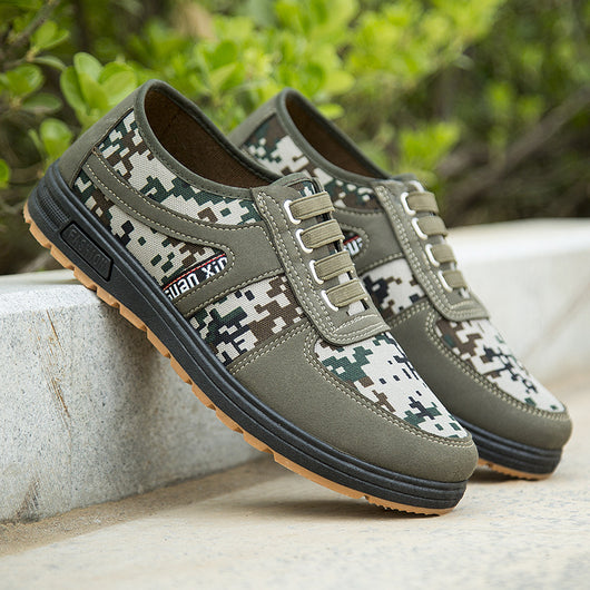 Botas de Seguridad Laboral Camuflaje Canvas - Suela Reforzada - Image 12