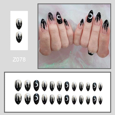 Esmalte de Uñas Llama Negra Estrella Luna - Image 9
