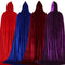 Golden Velvet Cloak for Sorcerer and Prince - Elegant Halloween Costume