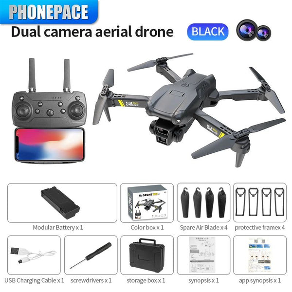 Dron Plegable con Cámara Dual 4K