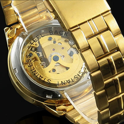 Reloj Automático de Acero para Hombre con Correa Metálica Clásico - Image 6