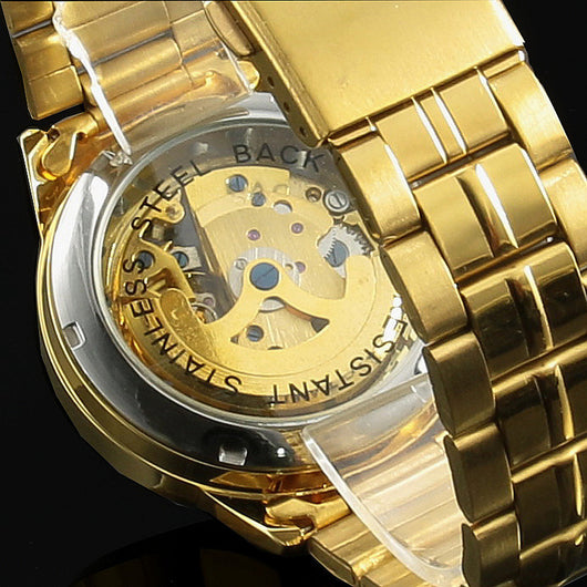 Reloj Automático de Acero para Hombre con Correa Metálica Clásico - Image 6