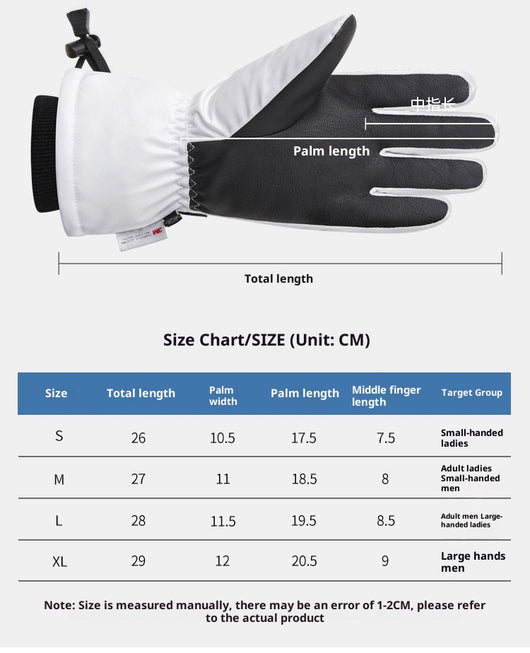 Guantes Esquí Impermeables con Pantalla Táctil para Hombre y Mujer - Image 11