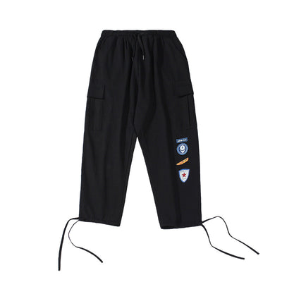 Pantalones Casuales Holgados con Cordón y Patrón Moderno - Image 11