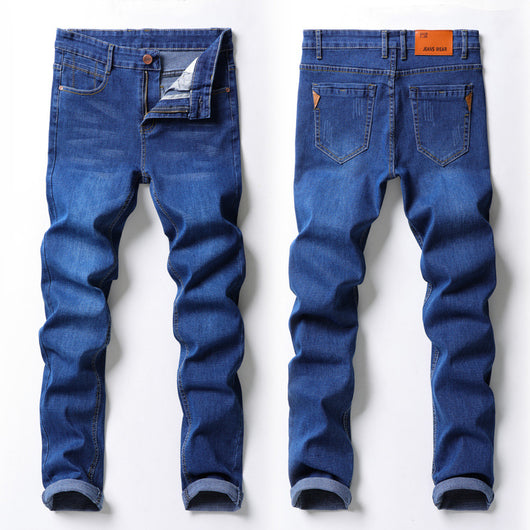 Pantalones Vaqueros Slim Stretch de Corte Recto para Hombre - Image 8