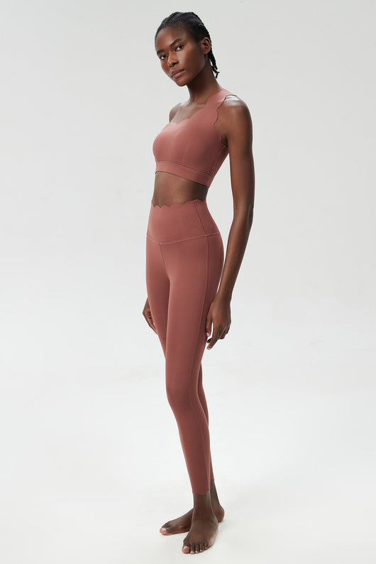 Pantalones de Yoga Talla Grande Lycra Cuero Lechoso - Ajuste Perfecto y Cómodo - Image 34
