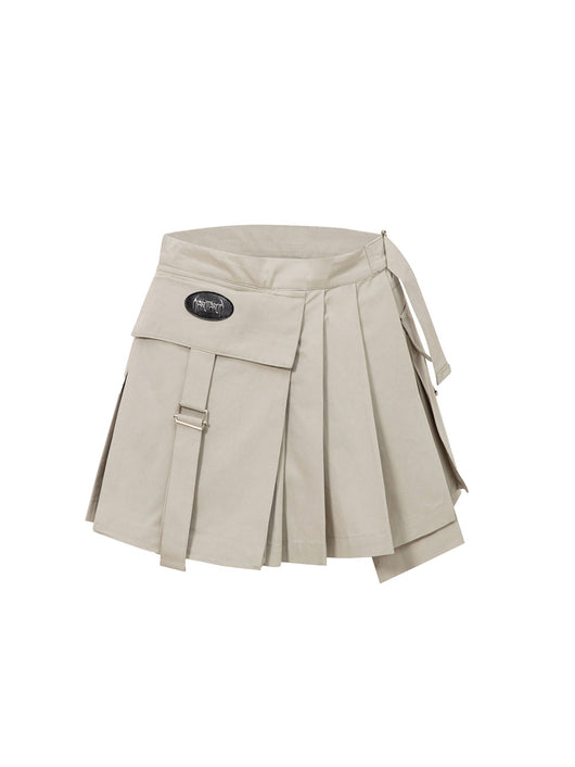 Falda Corta para Mujer con Bolsillos Amplios y Cintura Baja - Image 4