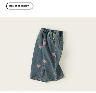 Pantalones Rectos Anchos para Niña - Estilo Casual Moderno - Image 8