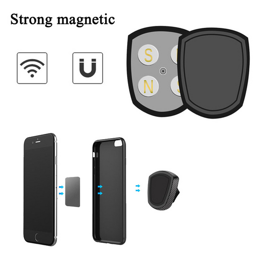 Soporte Magnético para Espejo Retrovisor - Sostenedor de Teléfono Vehicular - Image 13