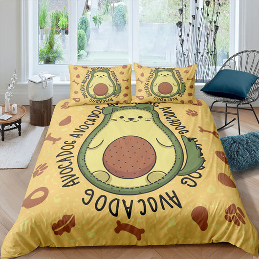 Juego de Sábanas Acolchado Estampado de Tres Piezas - Image 5