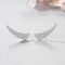Aretes Alas de Ángel en Plata S925 con Diamantes Completos
