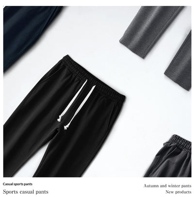 Pantalones de Chándal Holgados de Algodón para Hombre - Image 13