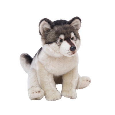 Peluche Lobo Gris Realista - Muñeco de Lobo de las Praderas - Image 8