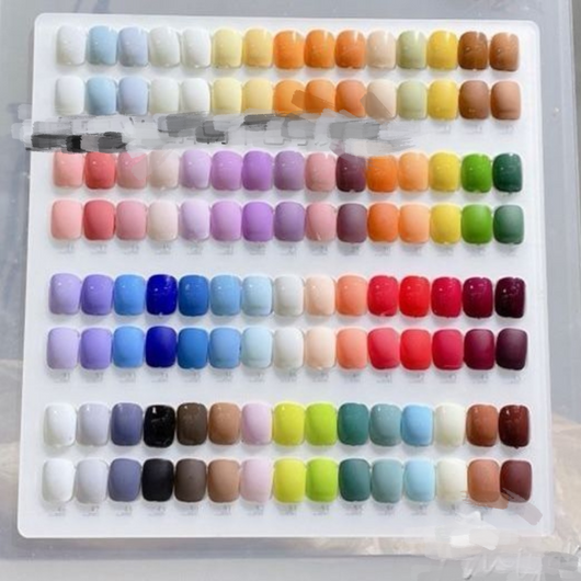Esmalte de Uñas Degradado Bicolor Efecto Espejo Francés - Image 10