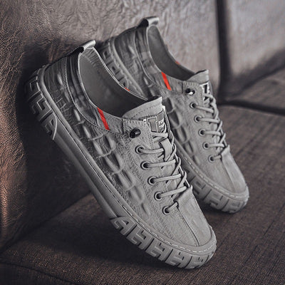 Zapatos Canvas para Hombre Verano Transpirables Seda Helada - Image 12